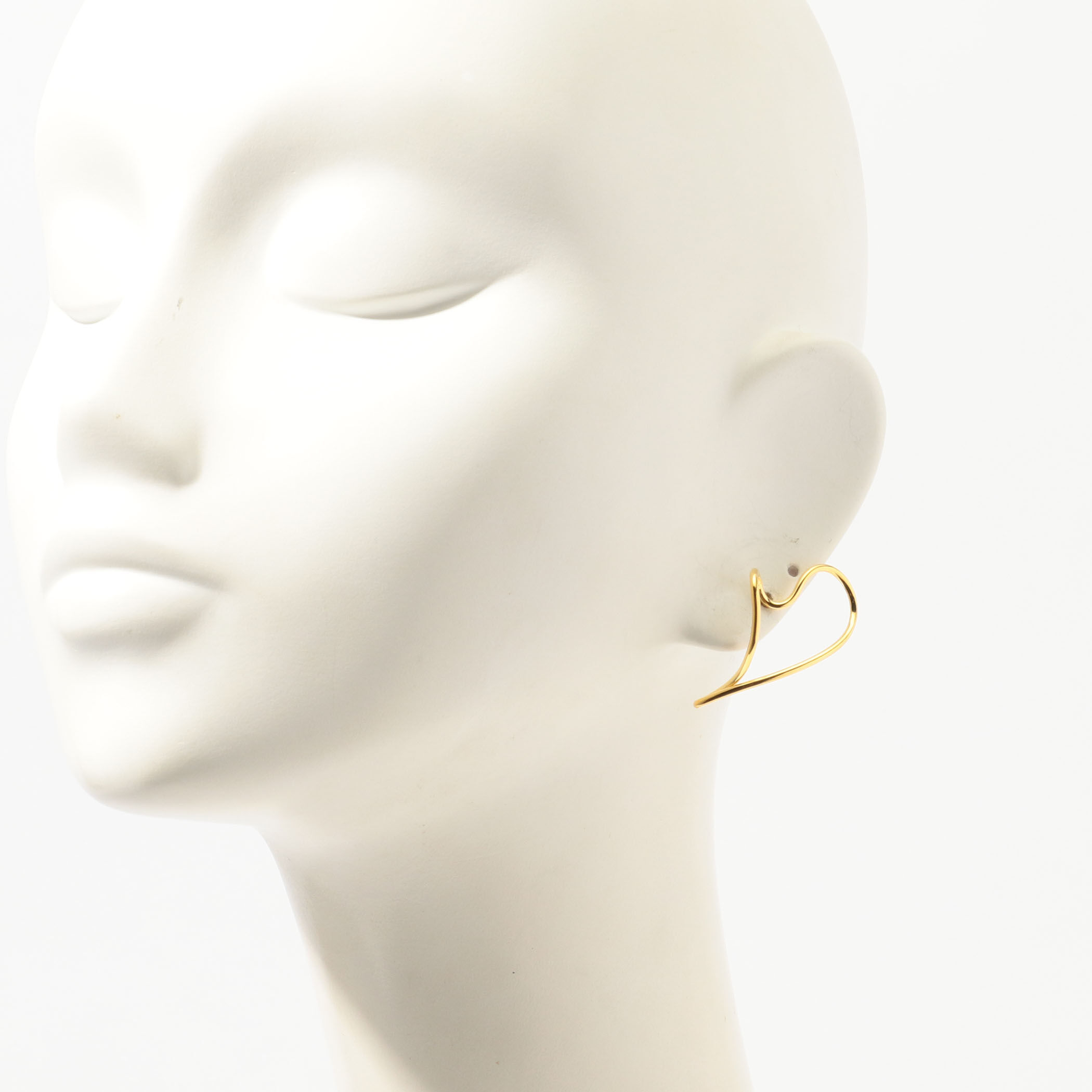 BAR Jewellery DANCING HEARTS ゴールドピアス