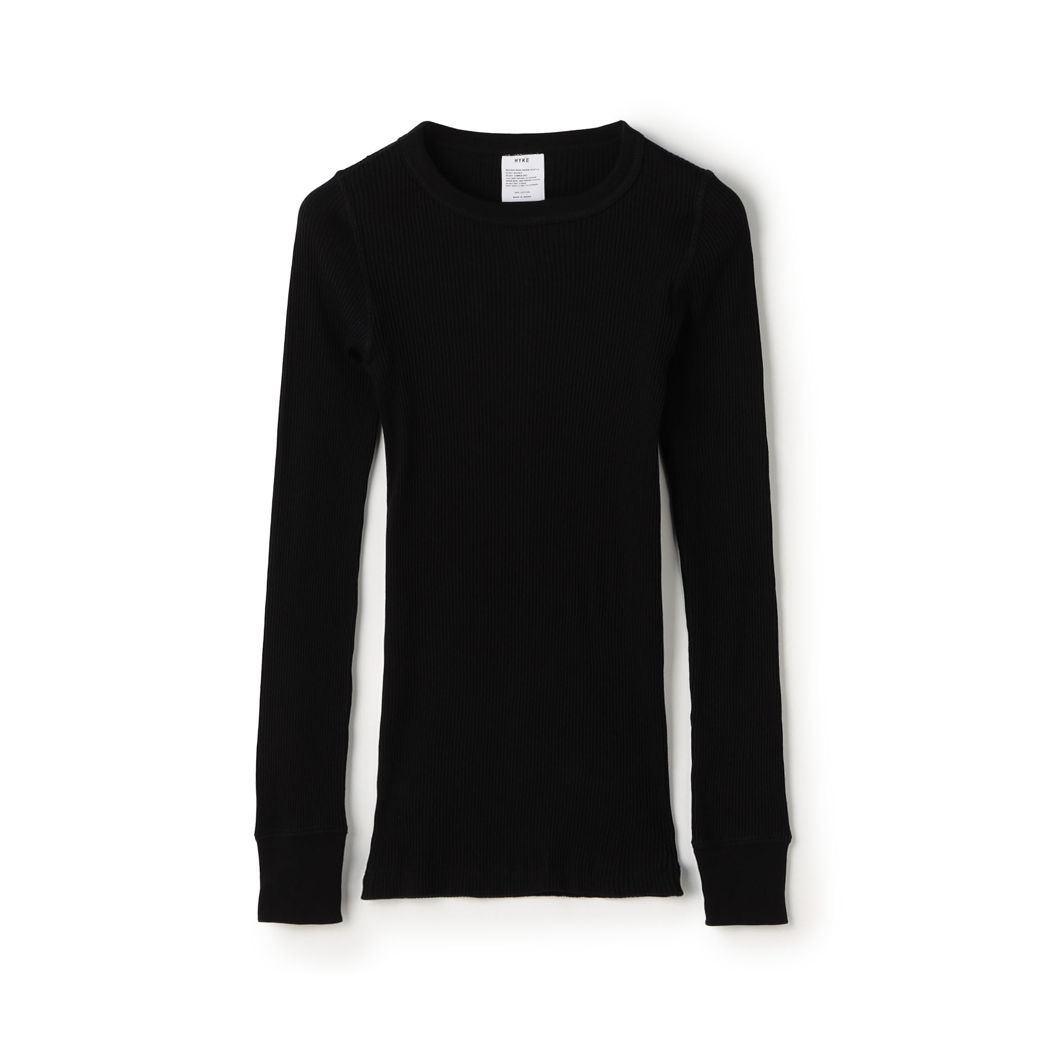 HYKE - HYKE ハイク 20SS ZIP LONG-SLV TEE サイドジッププル