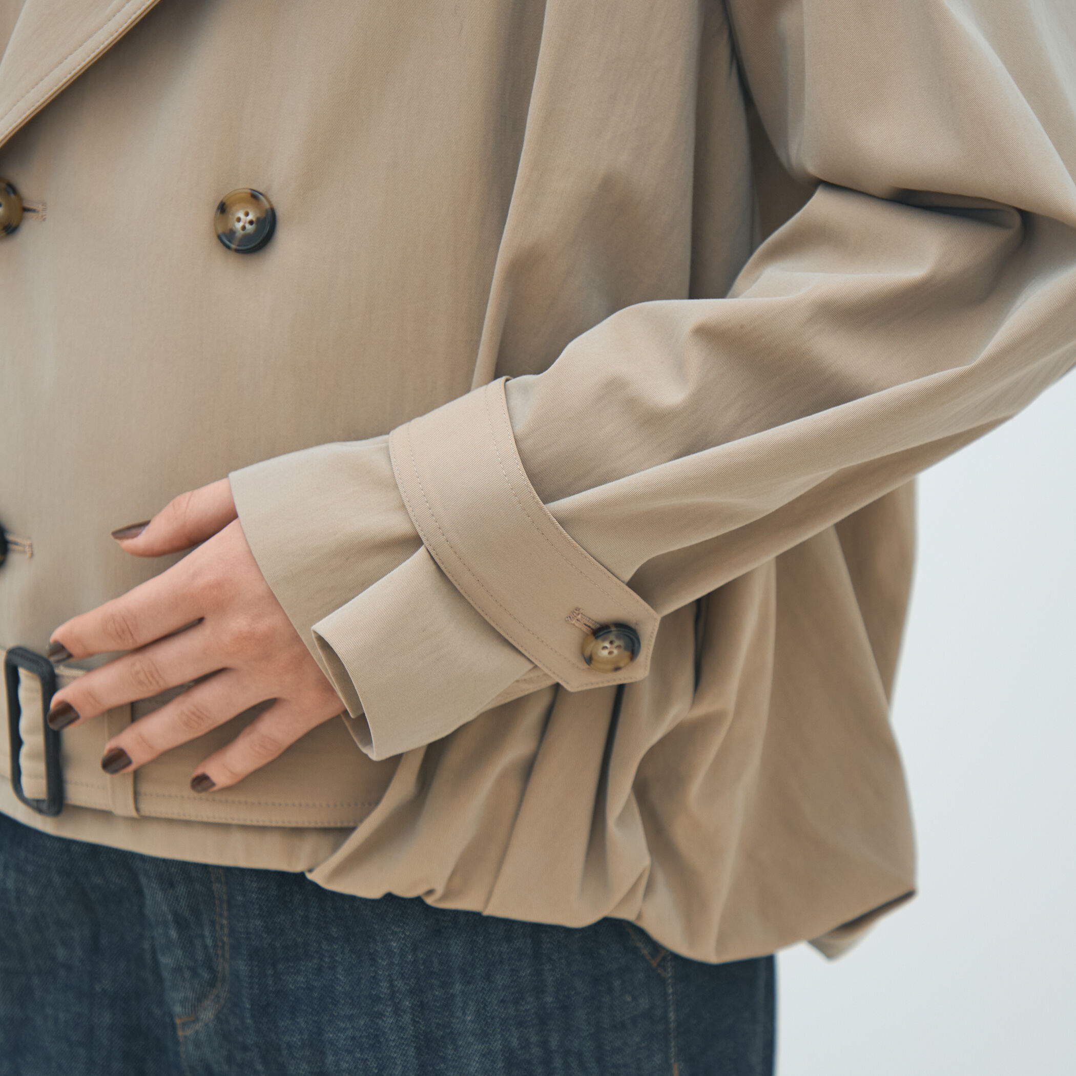 コットンナイロンシャンブレー ブルゾン｜トゥモローランド 公式通販