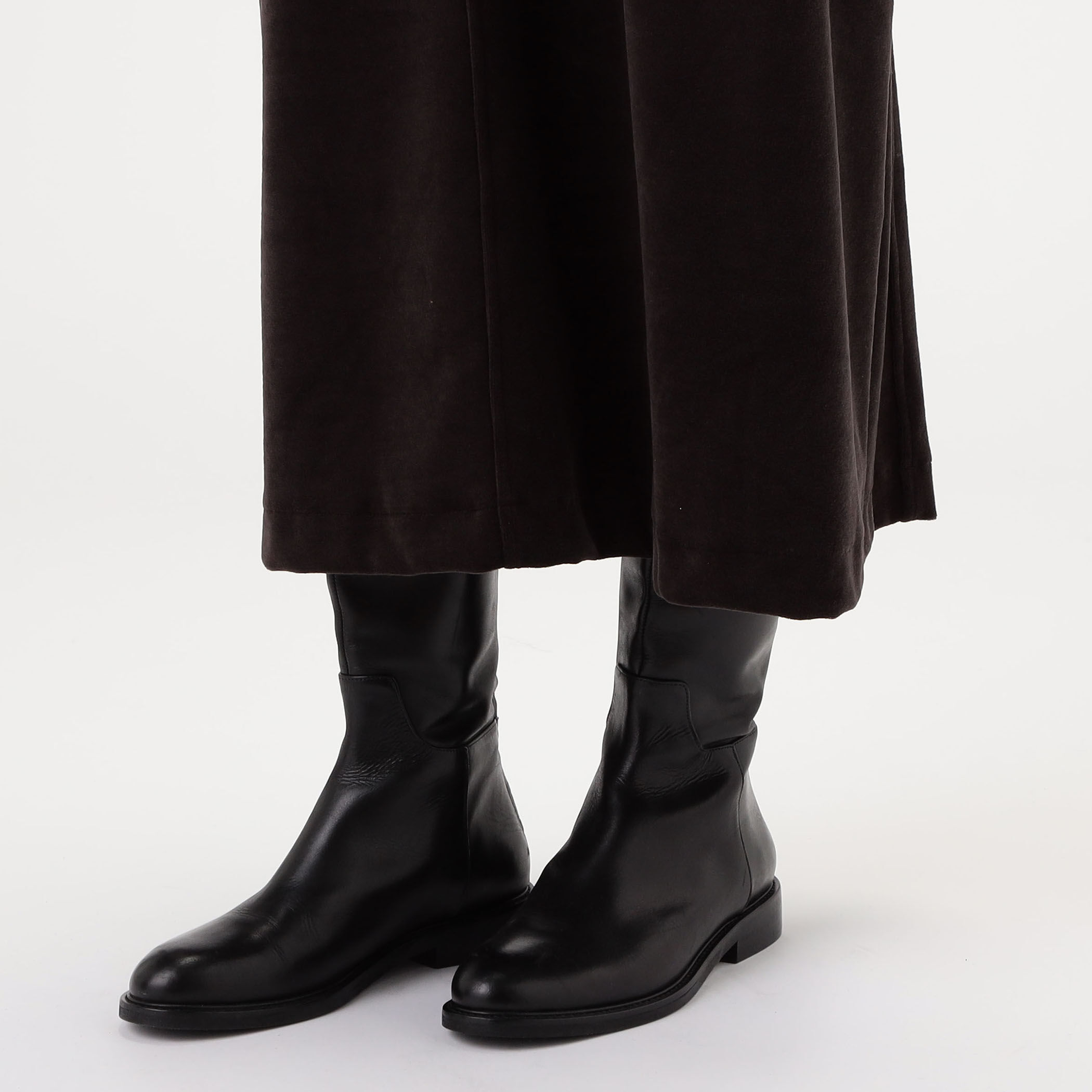 コットンポリエステルベロア キャミソールワンピース