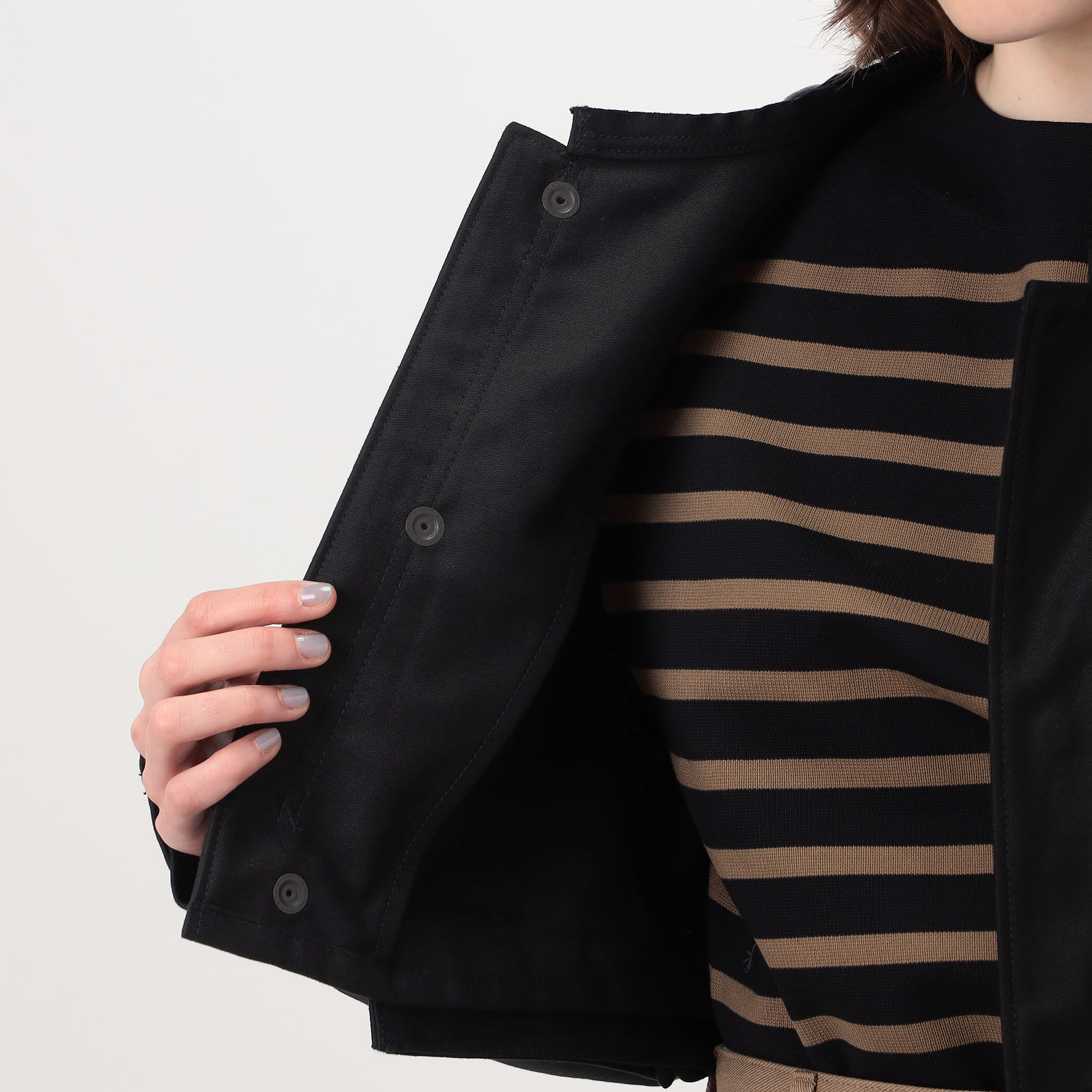 HYKE TYPE M-51 FIELD CROPPED JACKET ミリタリー クロップド