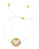 L'EIGHT STUDIO COIN CORD BRACELET