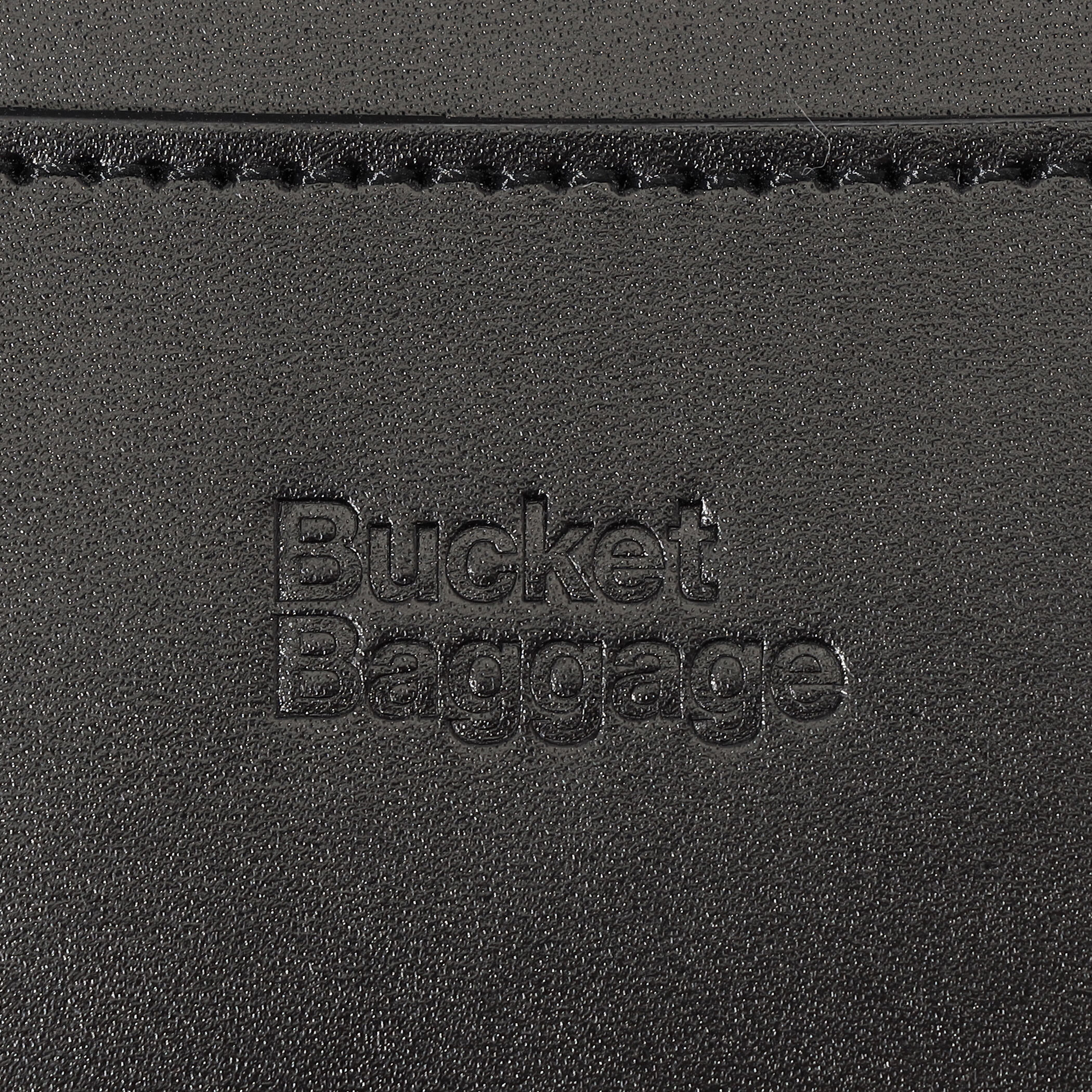 BUCKET BAGGAGE ロングハンドル フラップバッグ BUCKET BAGGAGE ロングハンドル フラップバッグ