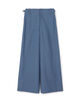 ナチュラルスラブストレッチ セミワイドパンツ