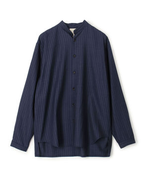【別注】The CLASIK MINIMAL COLLARLESS SHIRT