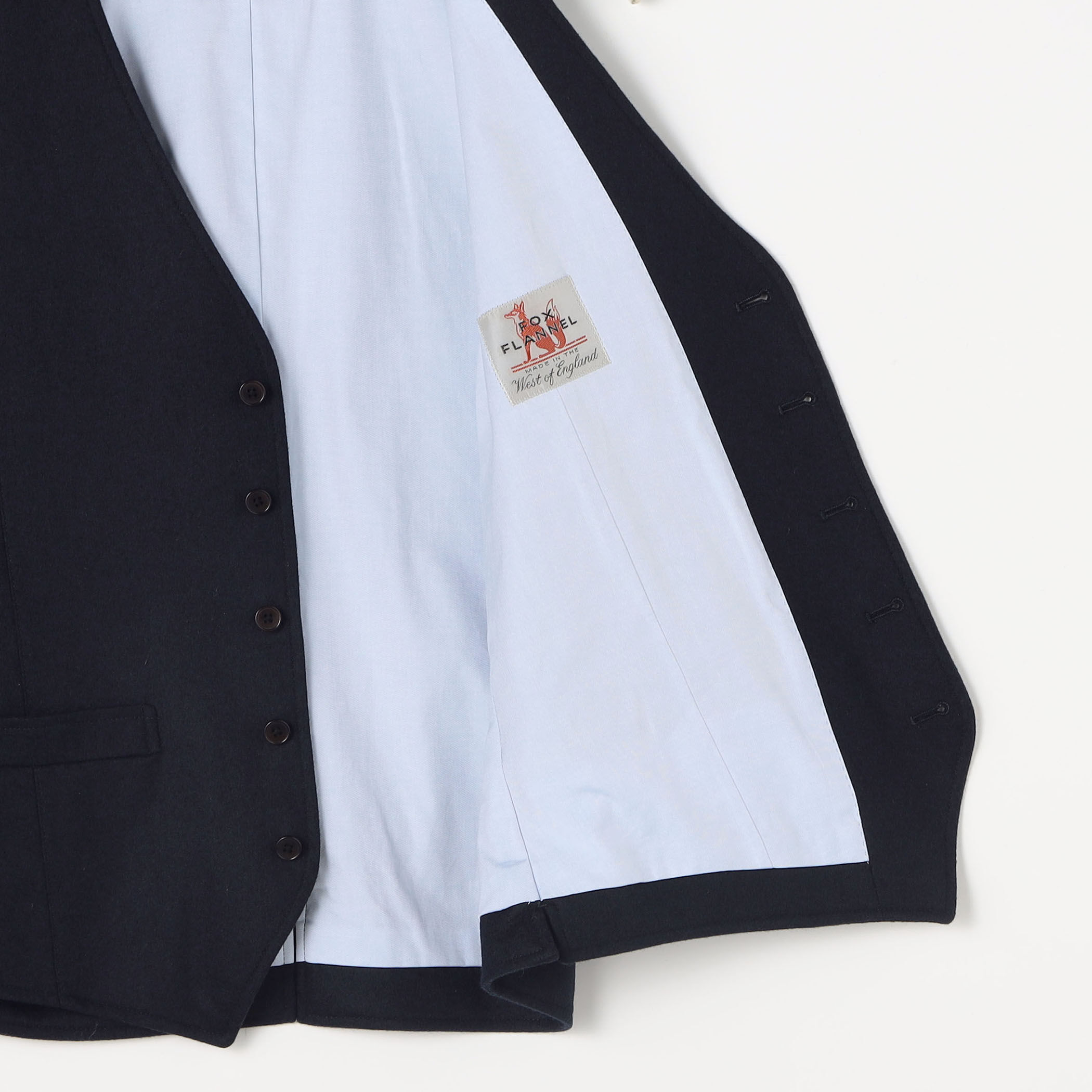ウールフランネル 5Bベスト FOX FLANNEL｜トゥモローランド 公式サイト