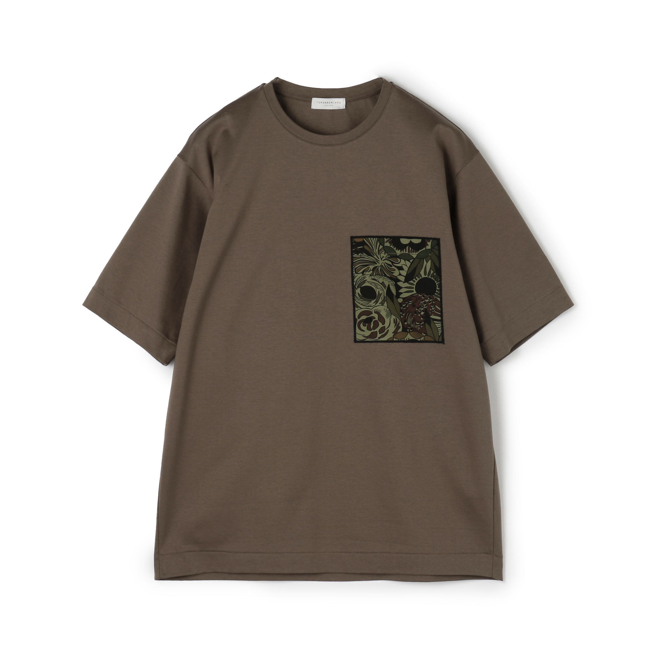 コットン プリントポケットTシャツ｜トゥモローランド 公式通販