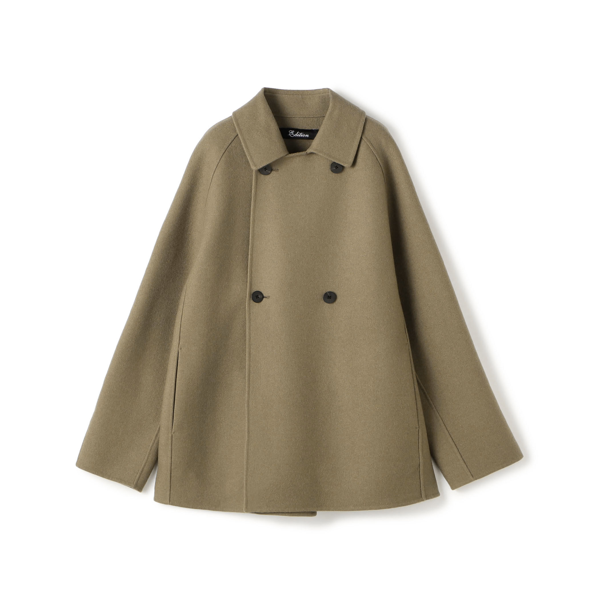 ウールカシミヤ ダブルフェイス ショートコート｜トゥモローランド