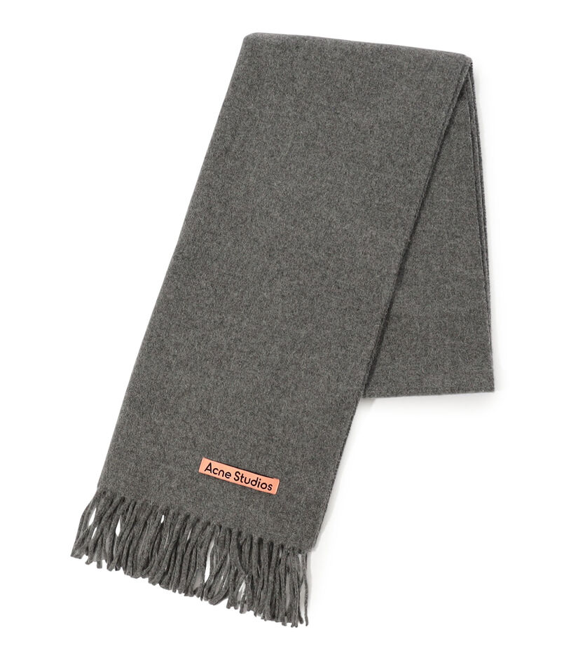 Acne Studios フリンジウール ナロースカーフ