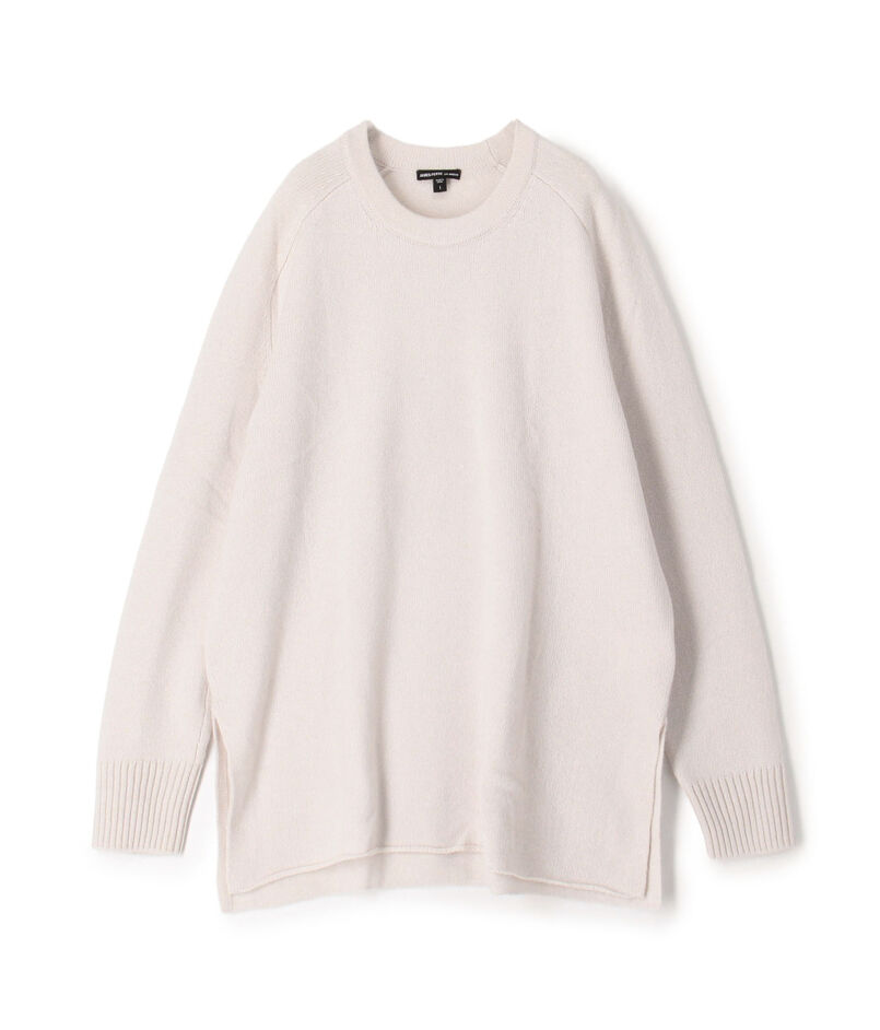 リサイクルカシミヤ サイドスリットプルオーバー WRBC3051 リサイクルカシミヤ サイドスリットプルオーバー WRBC3051