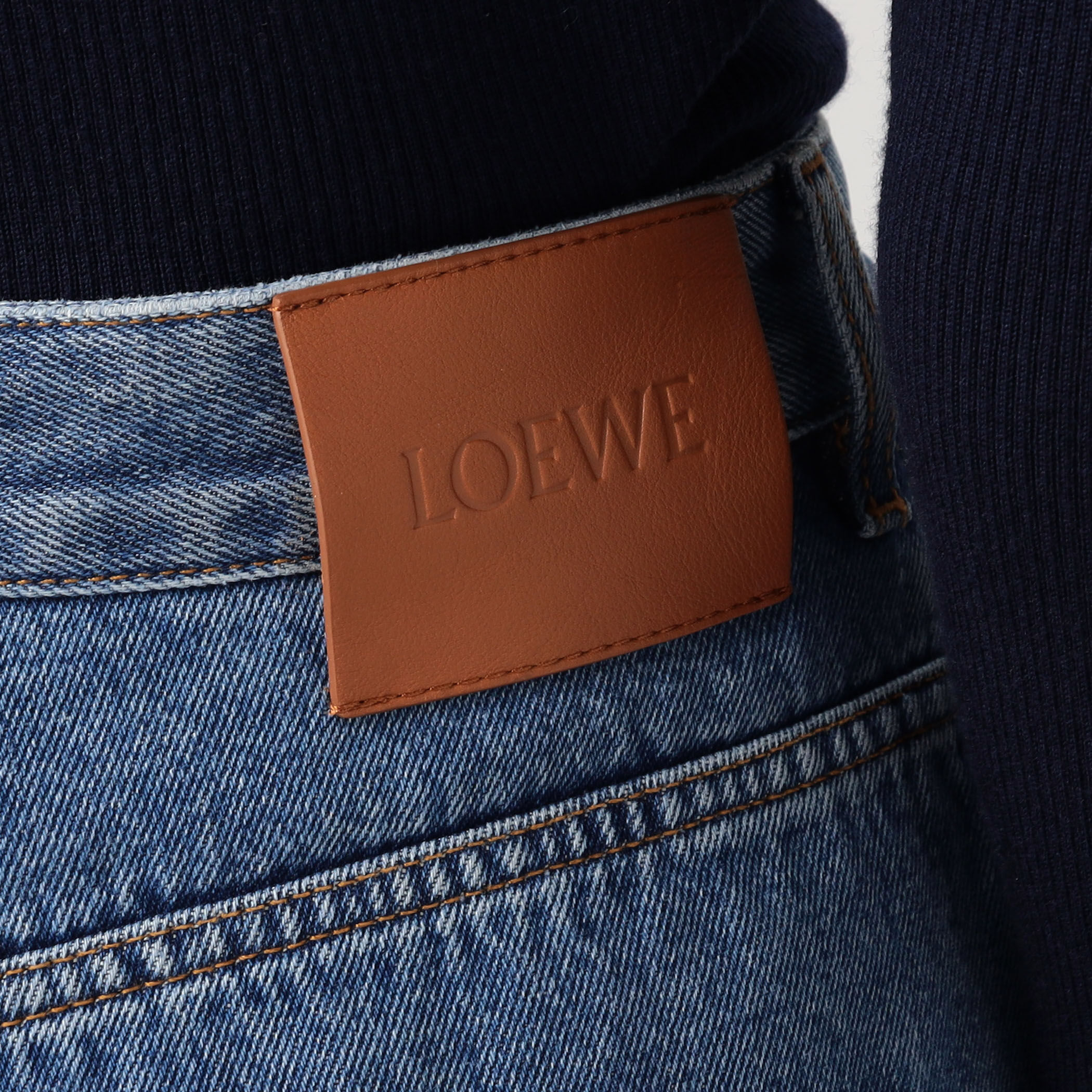 LOEWE ANAGRAM BAGGY JEANS｜トゥモローランド 公式通販