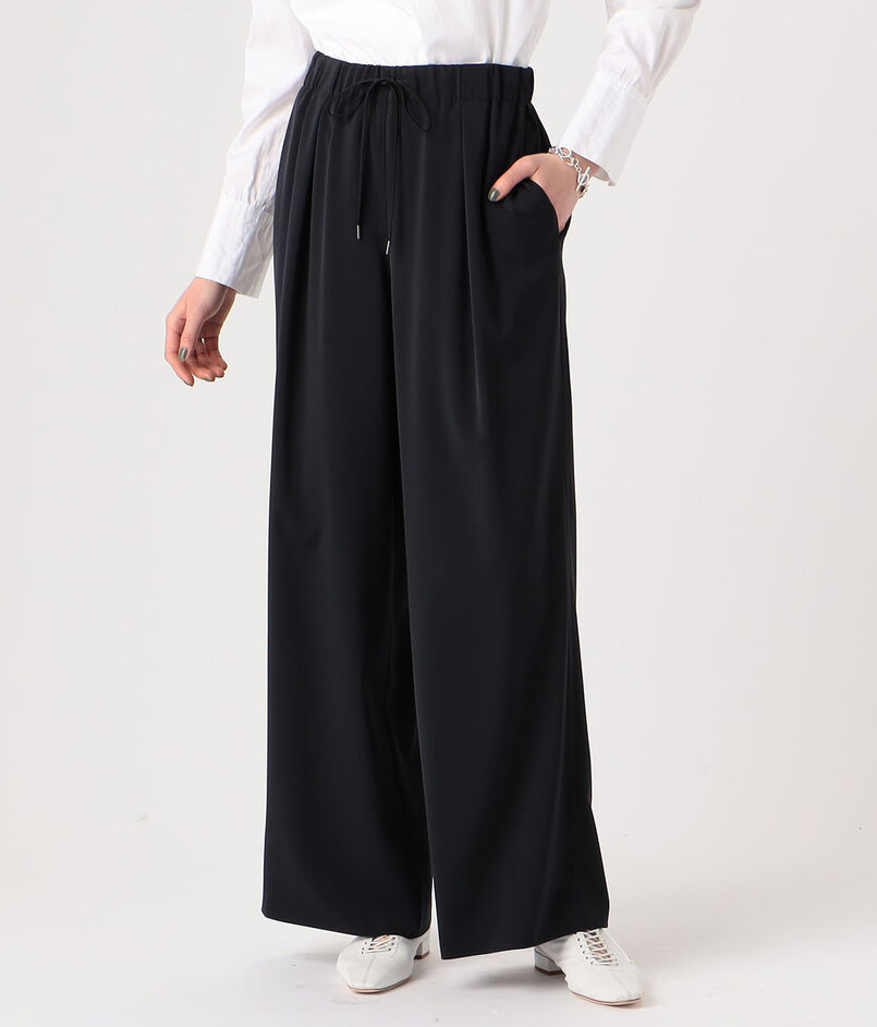 2-wayストレッチ イージーセミワイドパンツ｜トゥモローランド  