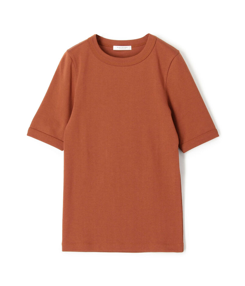 シルキージャージー ハーフスリーブプルオーバー