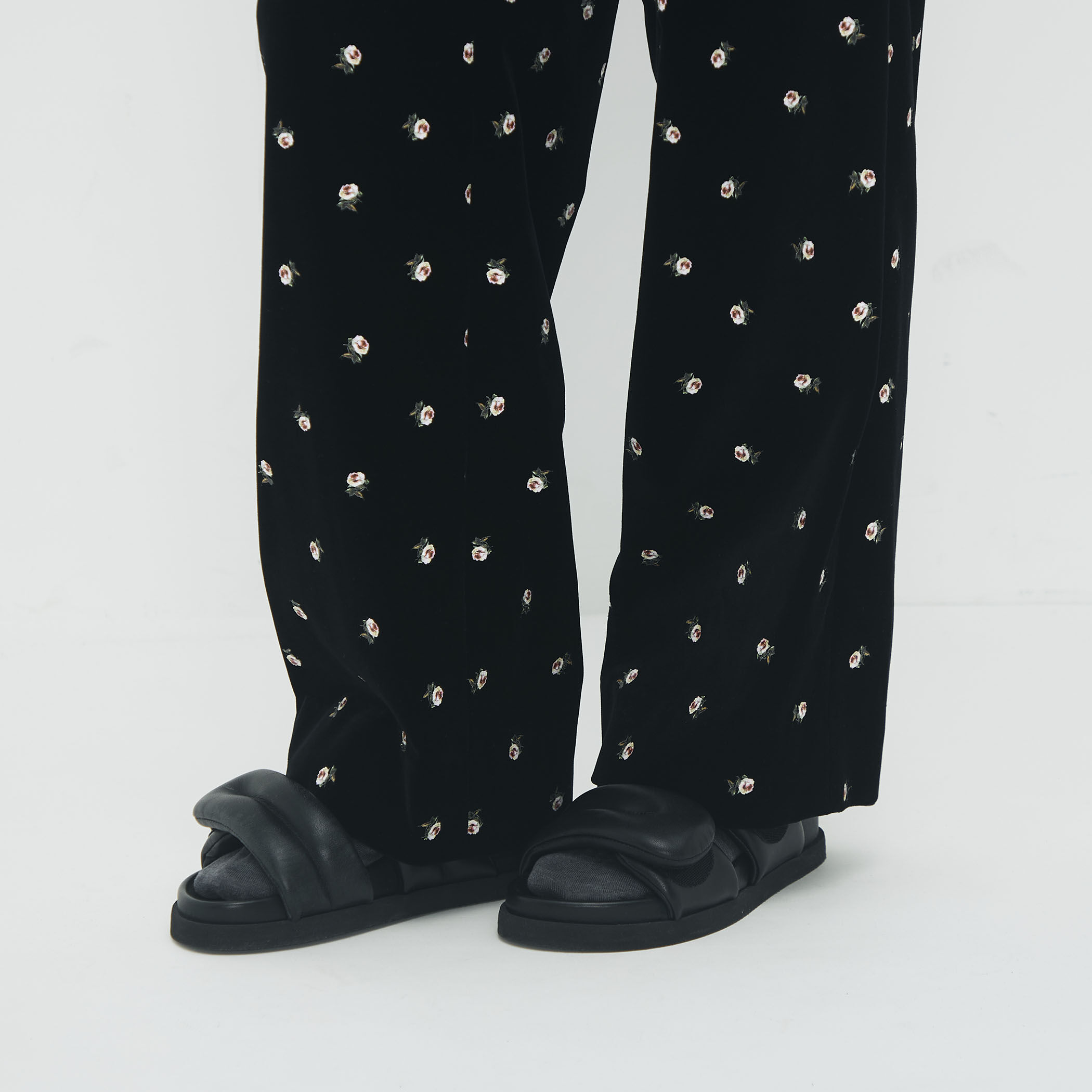 ベロア PETIT ROSEプリントパンツ｜トゥモローランド 公式通販
