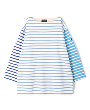 【別注】Le minor×TOMORROWLAND クレイジーパターン ビッグバスクシャツ