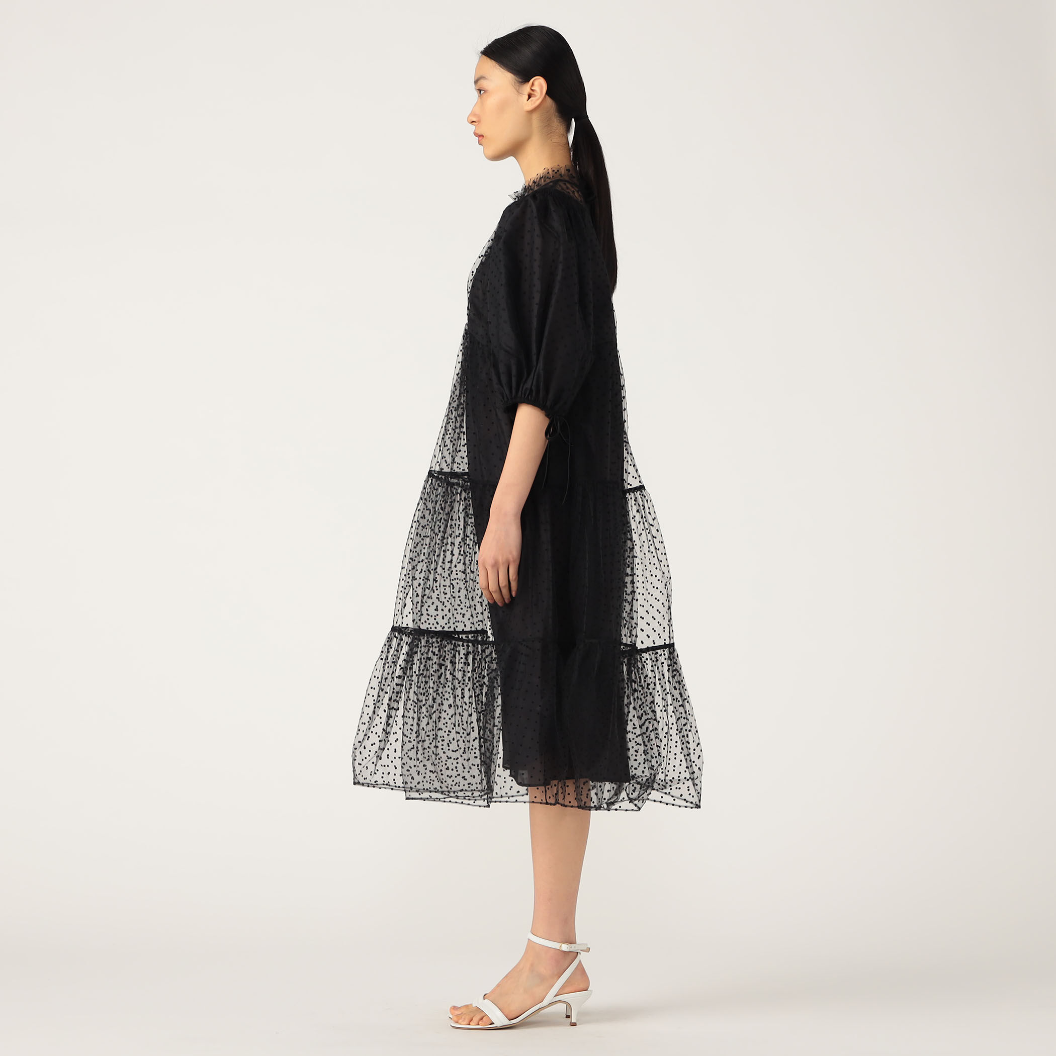 TEIJA MEKKO チュールワンピース|トゥモローランド 公式通販 TEIJA MEKKO チュールワンピース|トゥモローランド 公式通販