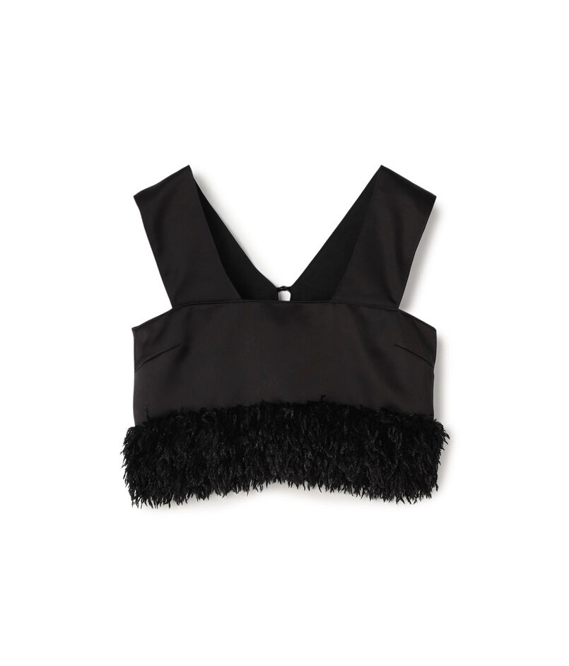 フェザーコンビ ショートビスチェ