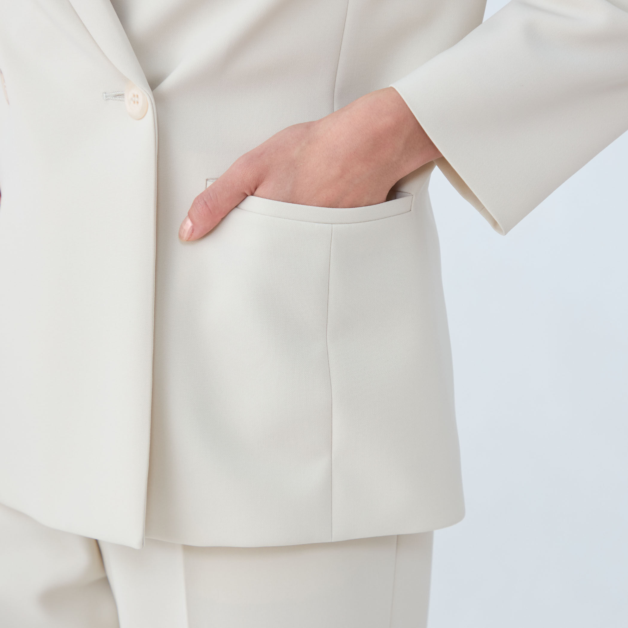 ドライダブルクロス ダブルブレストジャケット｜トゥモローランド 公式通販