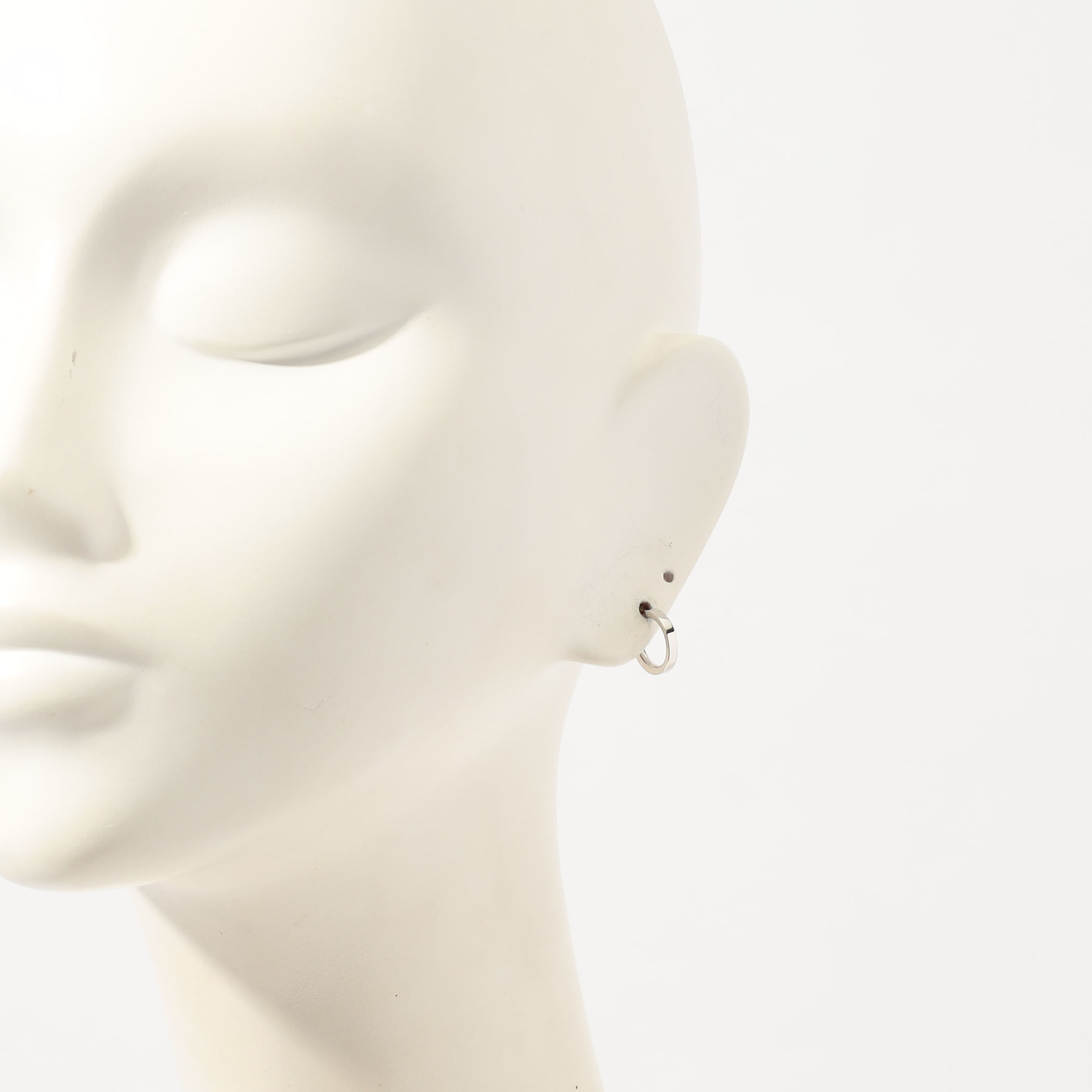 CAREERING シルバーフープピアス CAREERING - 【両耳用】 PLACEBO 301F（プラシーボピアス