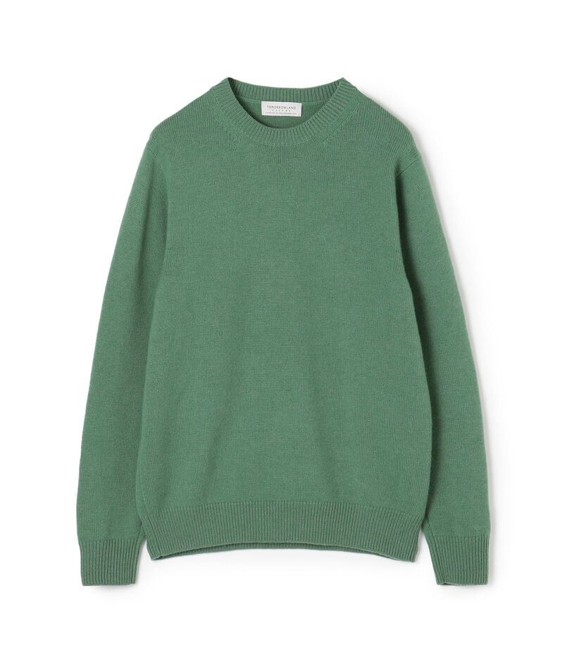 ■TOMORROWLAND tricot スーパーファインラムウール クルーネックプルオーバー