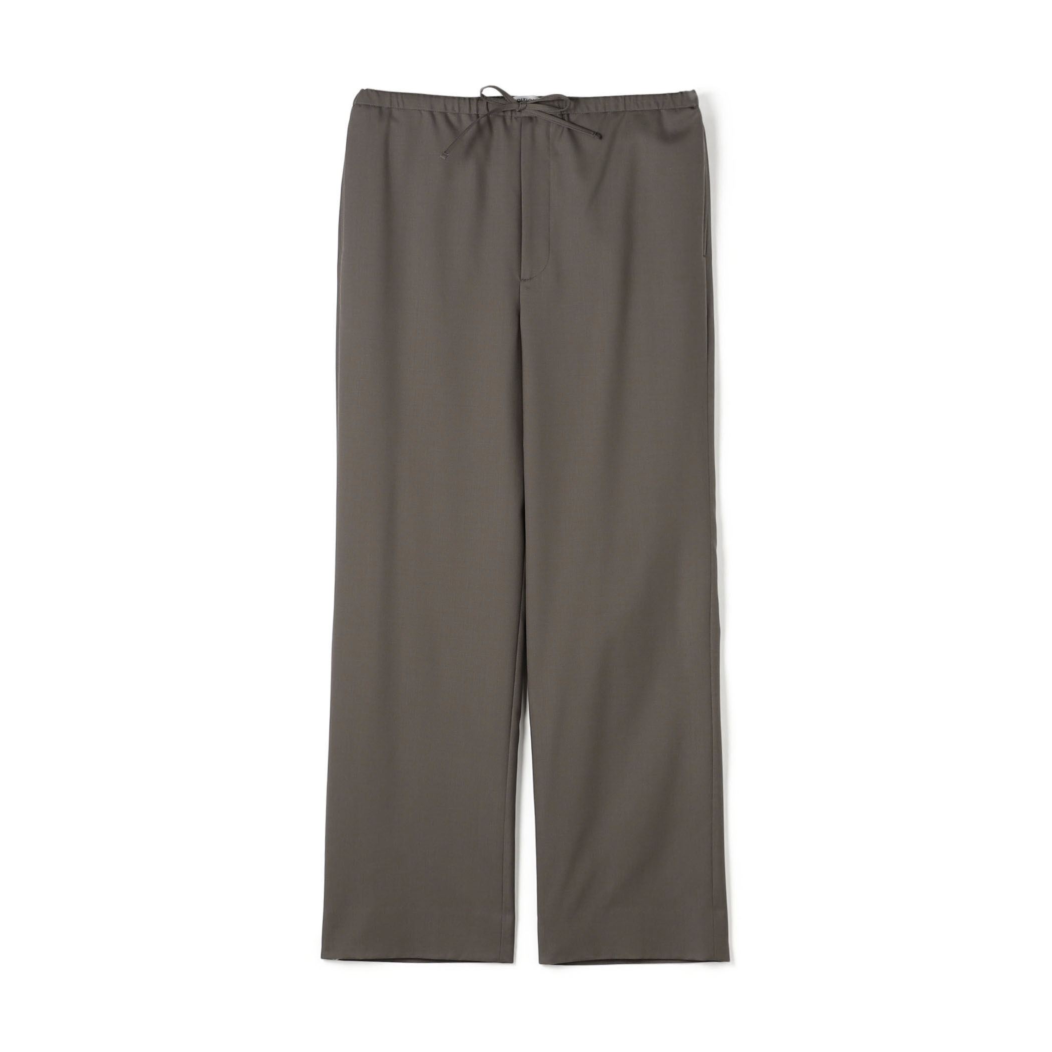 Super120's ウォッシャブルウール リラックスパンツ｜トゥモローランド