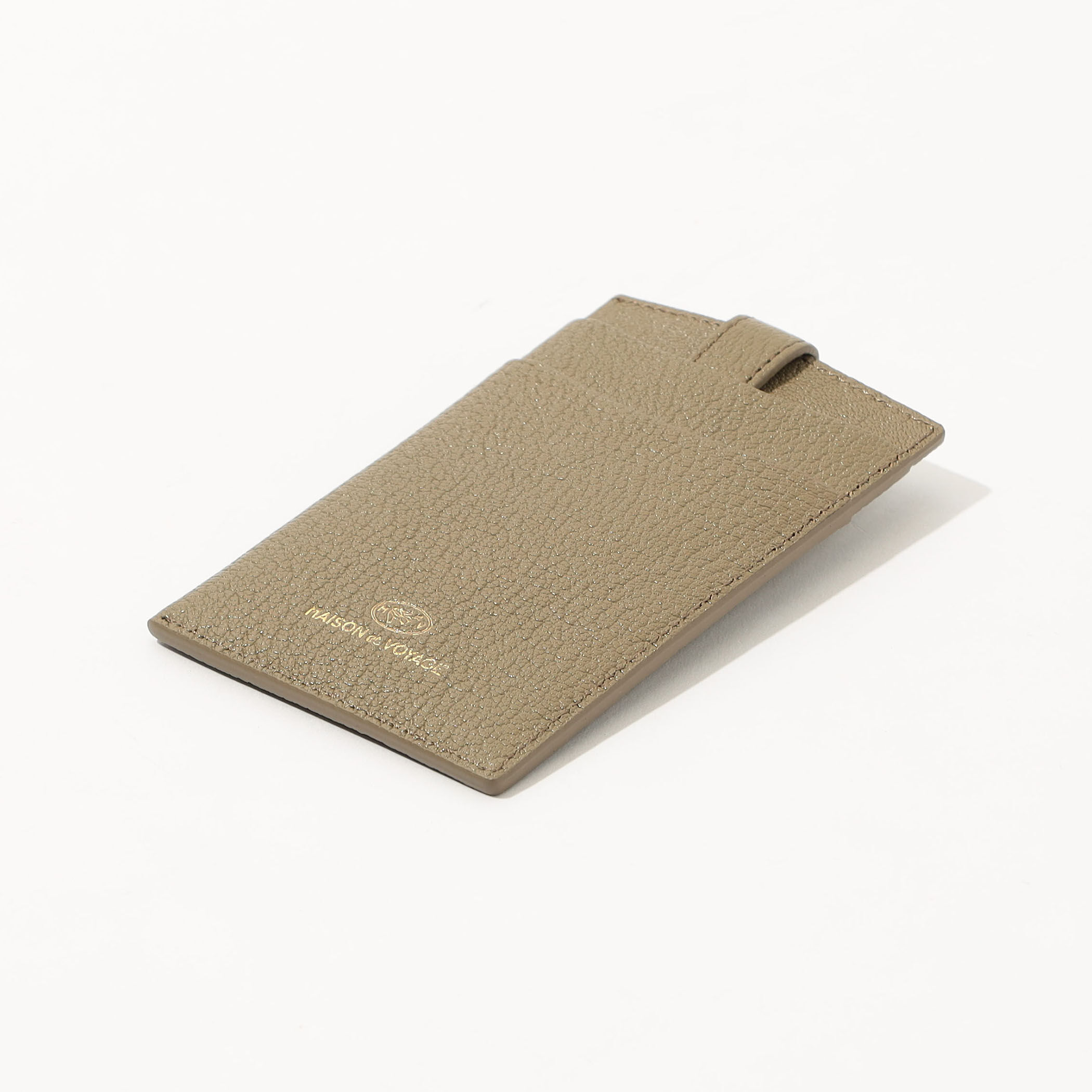 MAISON et VOYAGE シュリンクレザー カードケース