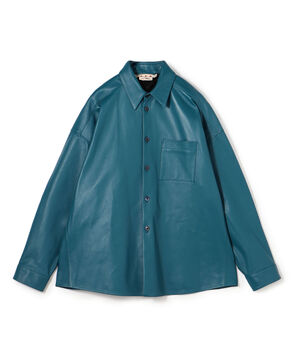MARNI LEATHER SHIRT ラムレザーシャツ