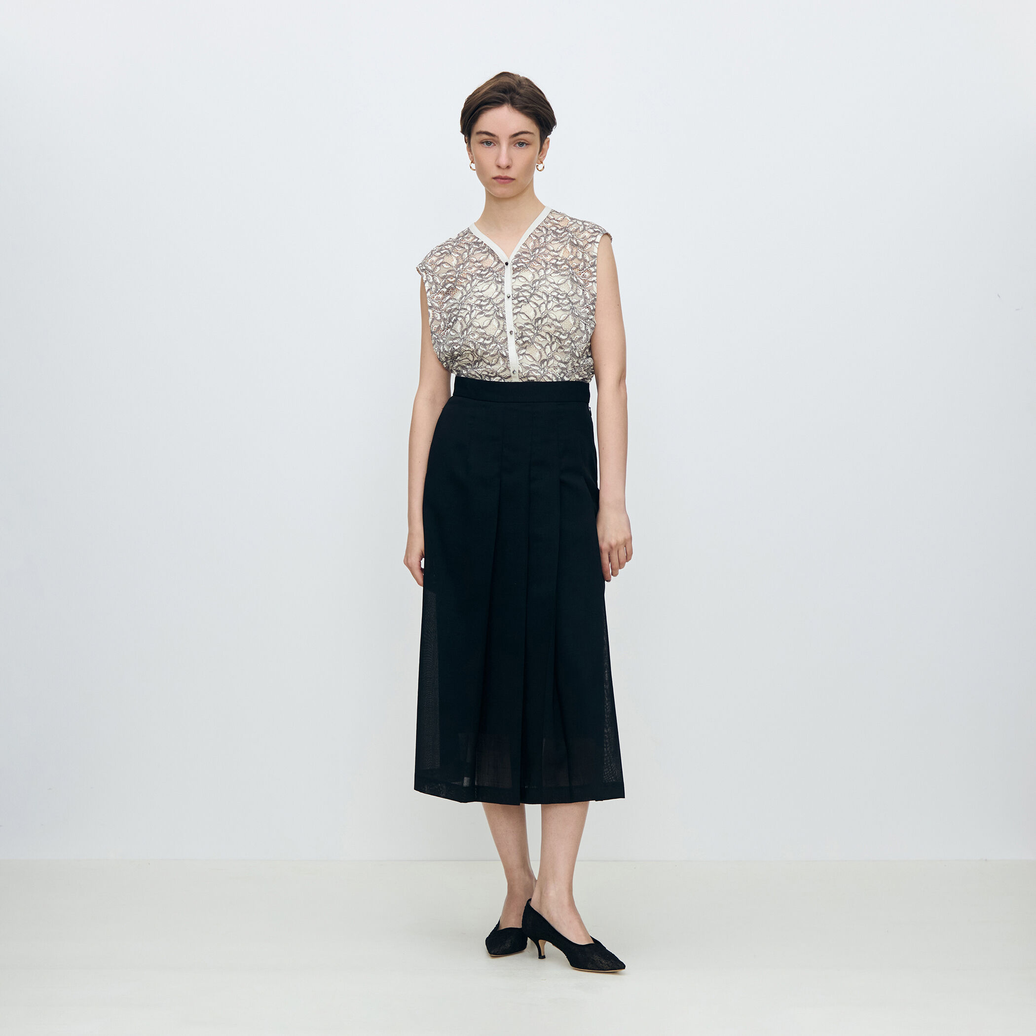 リーフコード レースジレブラウス｜トゥモローランド 公式通販