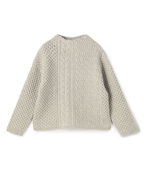 アランニット ビルドネックプルオーバー