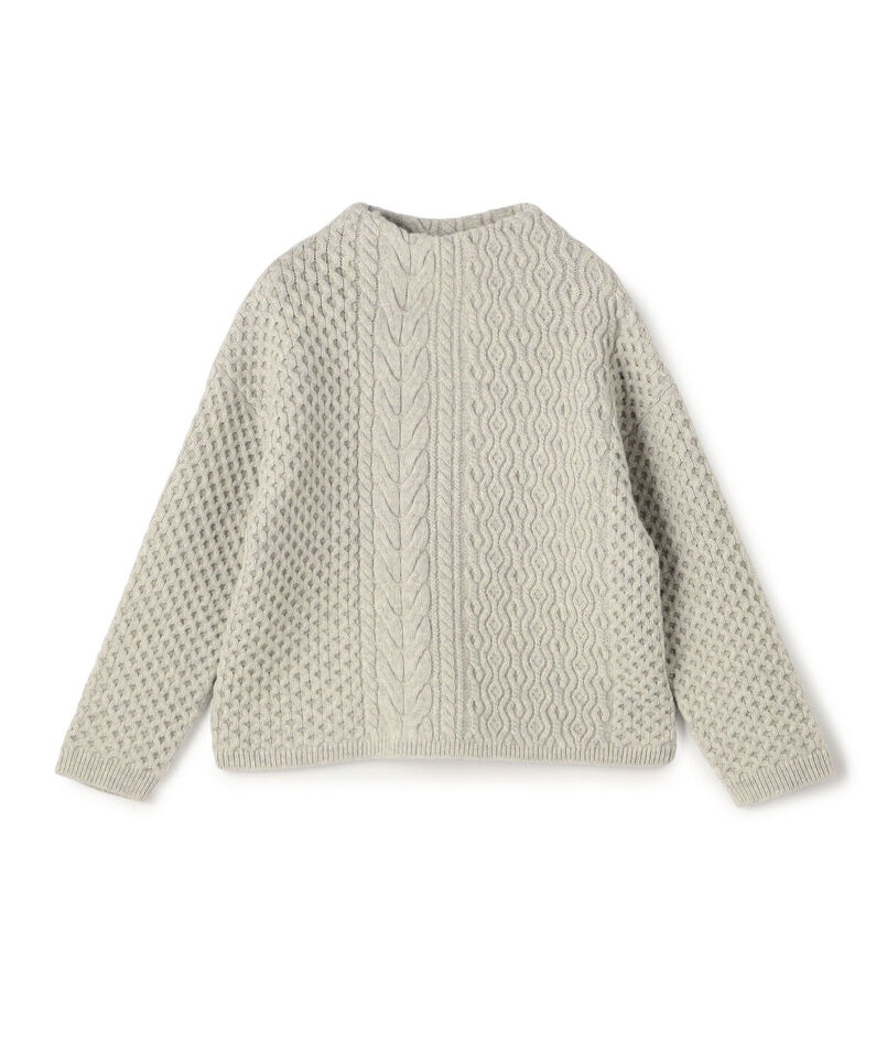 アランニット ビルドネックプルオーバー