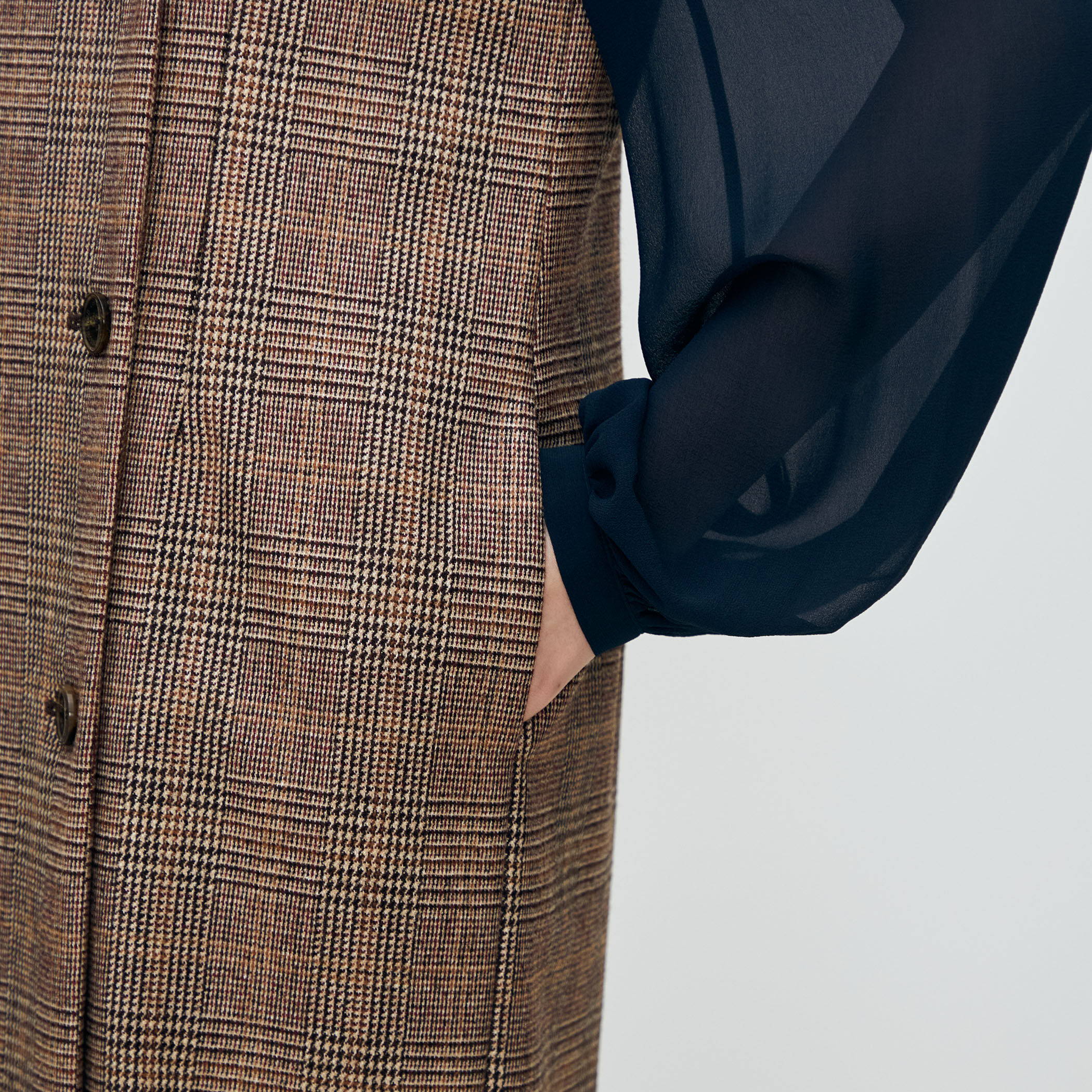 シックバーガンディー ジレワンピース｜トゥモローランド 公式通販