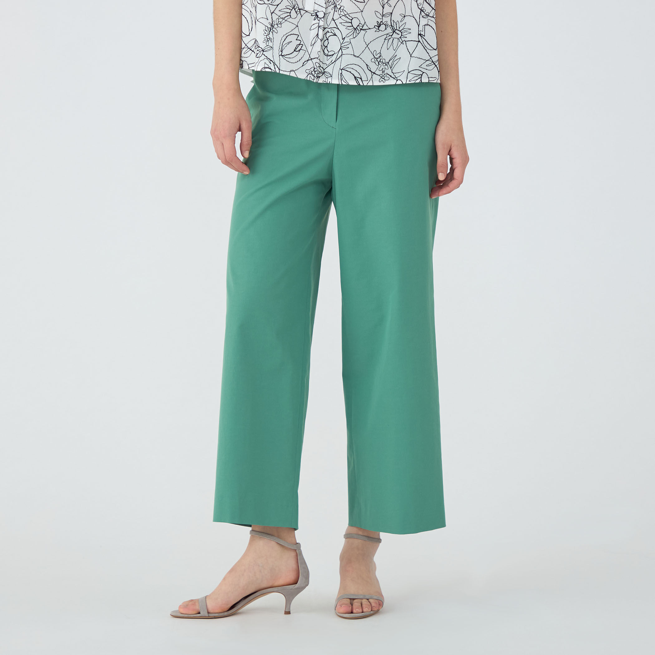 ドライツイル セミワイドパンツ｜トゥモローランド 公式通販