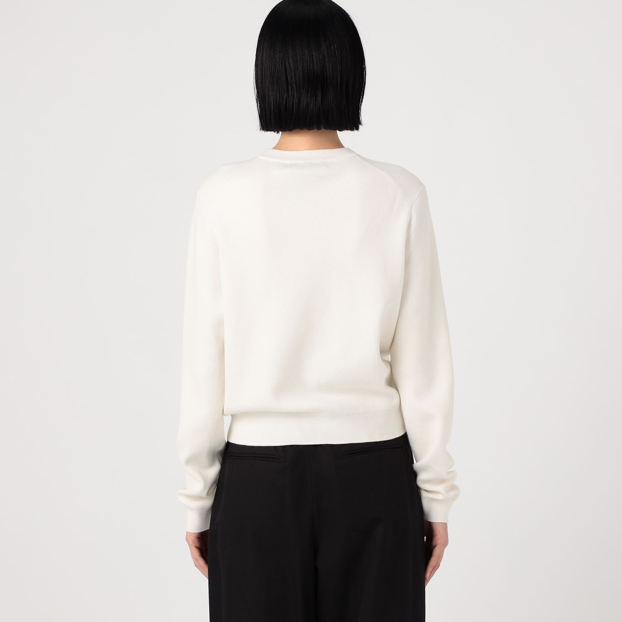 CABaN コットンカシミヤ ダブルボタンカーディガン　ブラック¥44,000 コットンカシミヤ ダブルボタンカーディガン | CABaN/キャバン