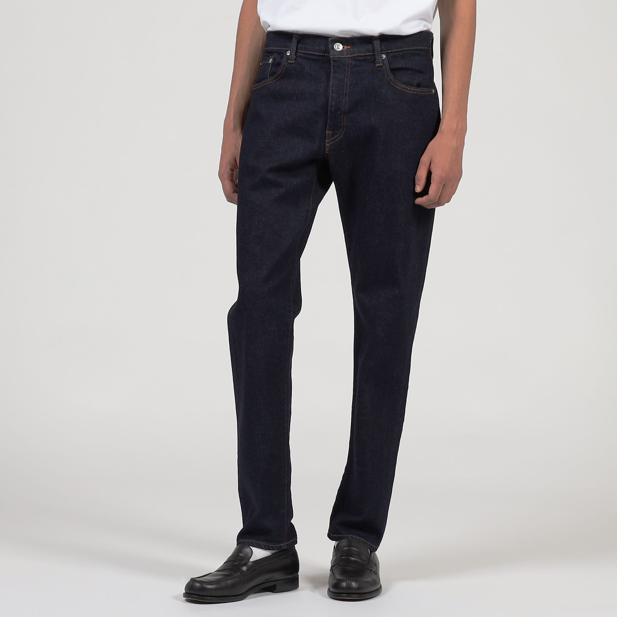 別注】EDWIN REGULAR TAPERED ONE WASHED デニムパンツ