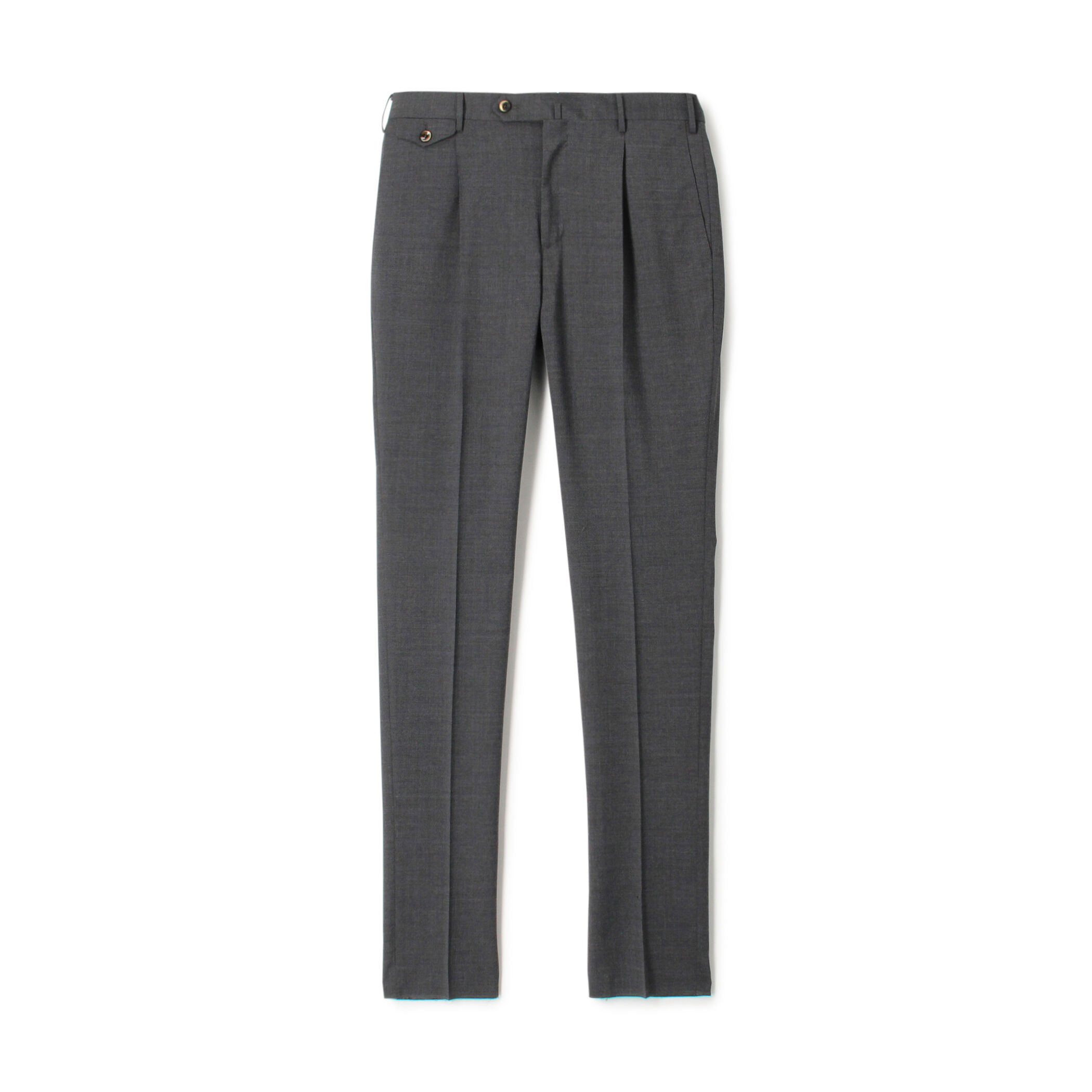 PT TORINOスラックス PT TORINO GENTLEMAN FIT 1プリーツスリムスラックス