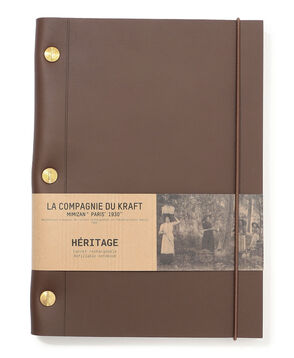 La Compagnie du Kraft Heritage A5 Leather Notebook