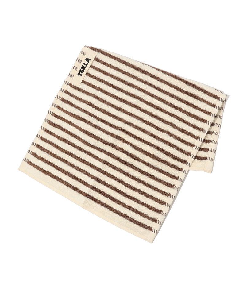 TEKLA Terry ゲストタオル ストライプ 30&times;50