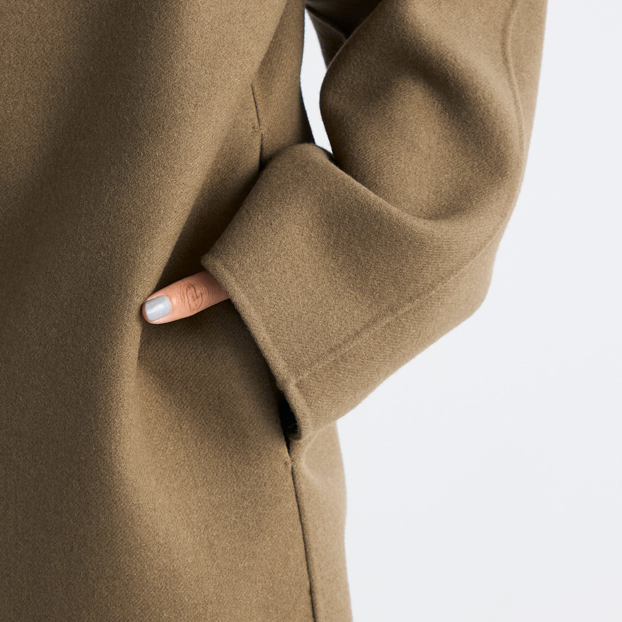 ウールカシミヤ ダブルフェイス ロングコート｜トゥモローランド 公式通販