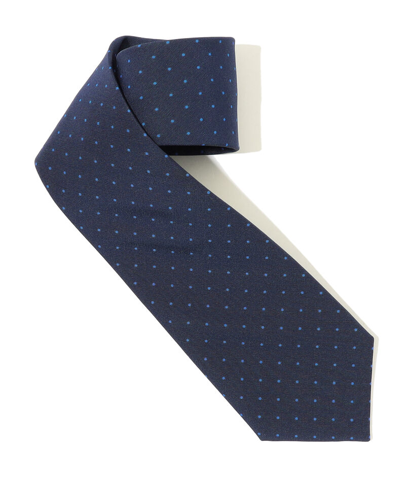 Atkinsons アイリッシュポプリン ドット柄ネクタイ