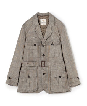 CHRYSALIS GRANGER アイリッシュリネン サファリジャケット