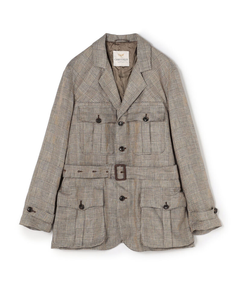 CHRYSALIS GRANGER アイリッシュリネン サファリジャケット
