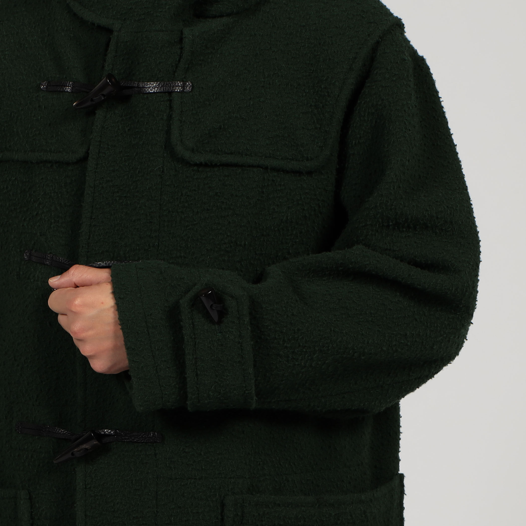 □【別注】GLOVERALL MONTY ナッピングウール ダッフルコート