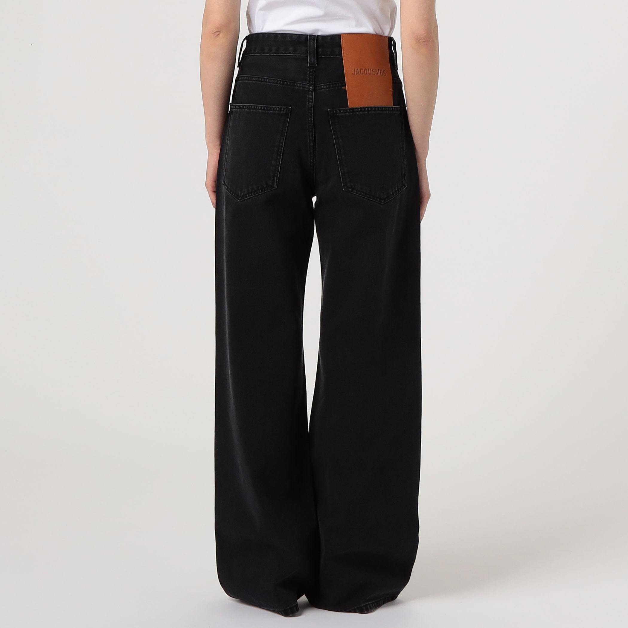 □JACQUEMUS LE DE-NIMES LARGE コットン デニムパンツ