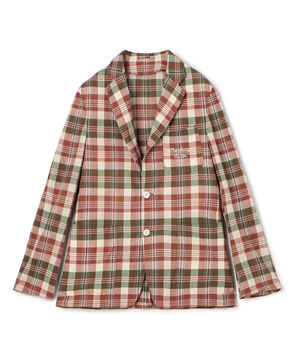 Mai Tai コットン インドマドラス シャツジャケット