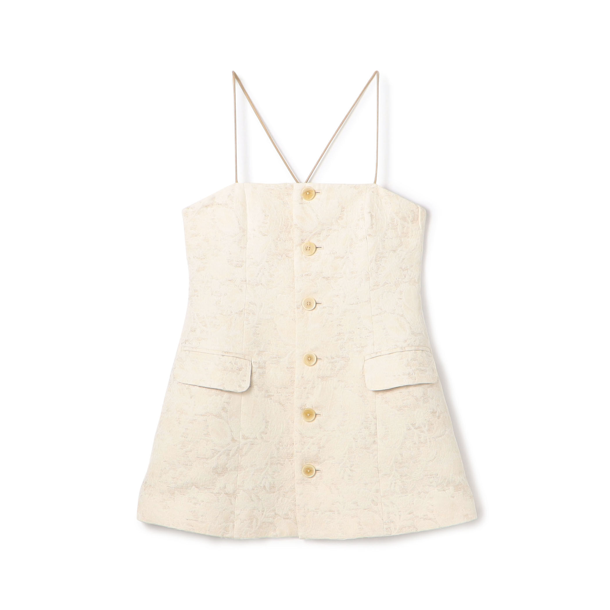 ボタニカルジャカード ビスチェ｜トゥモローランド 公式通販