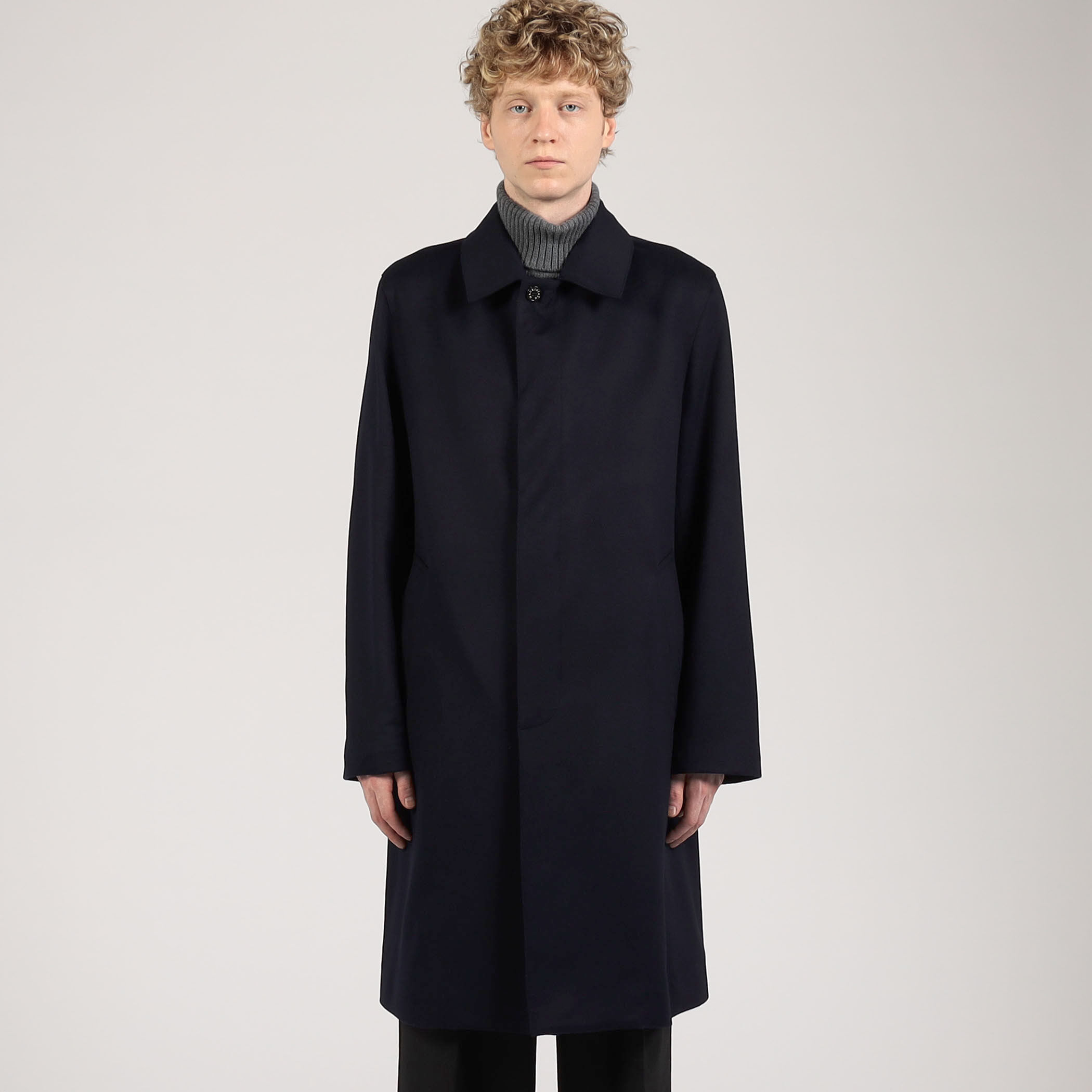 MACKINTOSH DUNKELD ウール ステンカラーコート