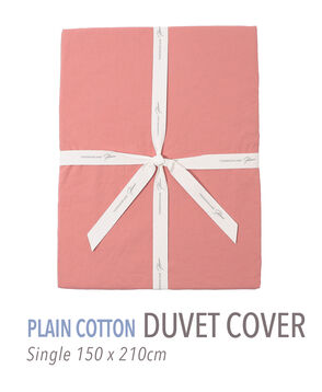 プレーンコットン 掛布団カバー（シングル）