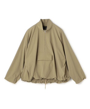 HAVERSACK ATTIRE ナイロンストレッチ スタンドカラーブルゾン