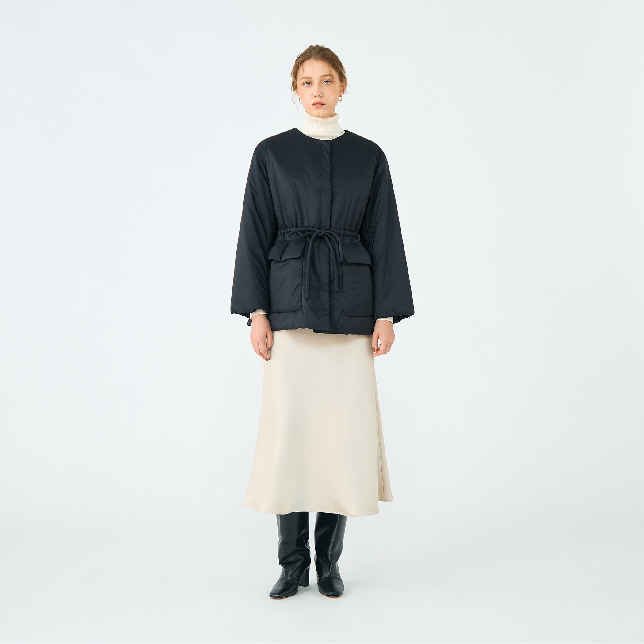 タイニーリップ ドロストショートコート｜トゥモローランド 公式通販