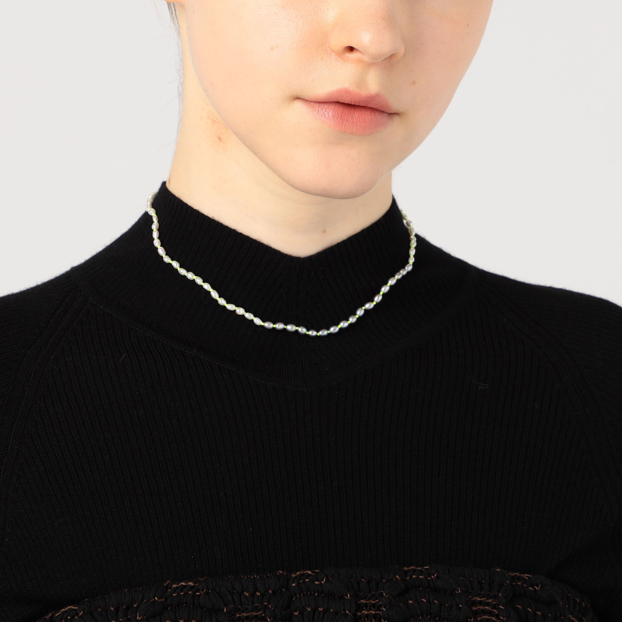 青緑パール装飾ネックレス 楽天市場】宝石 青緑（ネックレス・ペンダント｜レディース